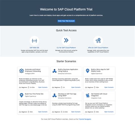 sap cloud platform cockpit